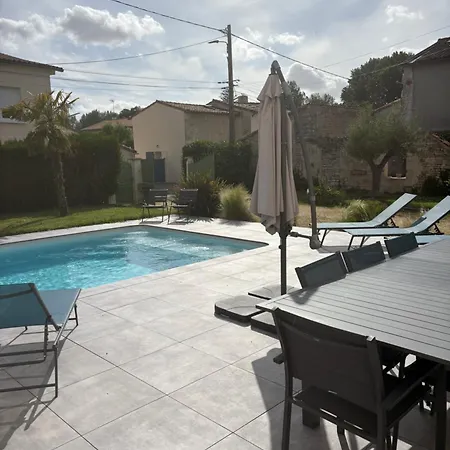 Havre De Paix, Bord De Riviere, Avec Piscine Villa Magne (Deux-Sevres)